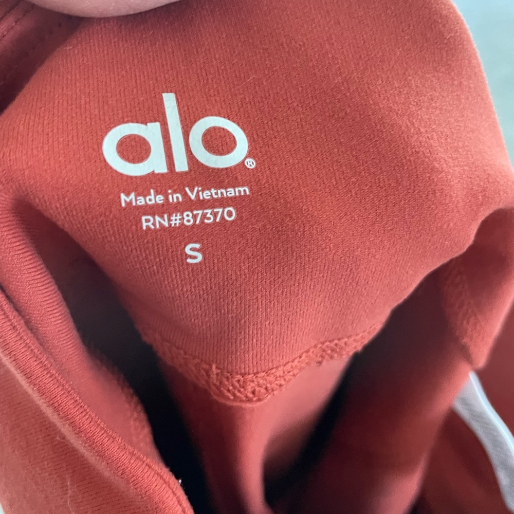 Alo High Waist Moto Leggings- Sz Small- Orange- worn once! - Picture 5 of 5